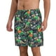 thumbnail image 2 of Balery Dinosaur Plays Soccer Traje de Baño Estilo Hawaiano para Hombre, Shorts de Secado Rápido con Bolsillos-3X-Large, 2 of 6