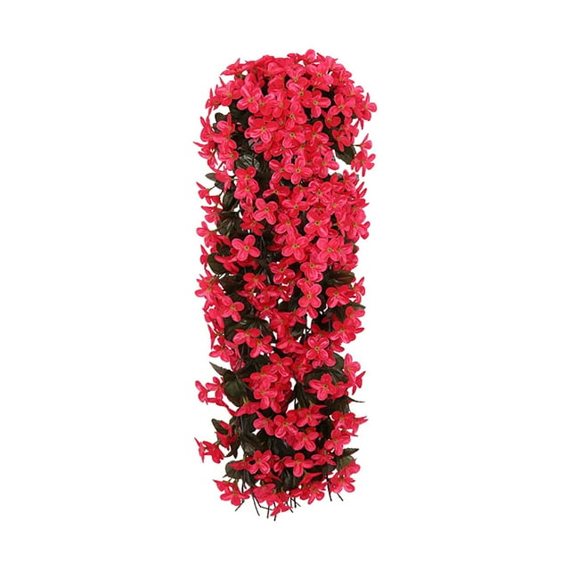 Ramo De Orquídeas Artificiales Vivids, Flores Artificiales Para Colgar, Flor Violeta Artificial, Pared De Glicinas, Cesta, Guirnalda Para Colgar