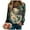 White, variant on GEWSEY Womens Funny Cat Sweatshirts Fall Casual Crewneck Pullover Tops Vintage Forest Graphic Long Sleeve T Shirts Oversized (Blue, M)