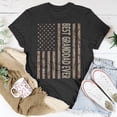 thumbnail image 5 of Best Granddad Ever Us American Flag Grandpa Fathers Day Gift For Mens Unisex TShirt, 5 of 6