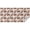Brown Footballs and, variant on Black Play Ball Baseball Pattern Rectangle Tablecloth 60"x102",Waterproof Polyester Rectangle Table Cloth, Wipeable Spillproof Polyester Tablecloth for Dining, Camping, Indoor and Outdoor