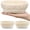 Oval, variant on 2 Pack Mini Bread Proofing Baskets with Liners Banneton Baskets Dough Proofing Bowls for Sourdough Bread Baking Supplies(Round)