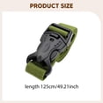 thumbnail image 7 of LeeQinersw Utility Strap with Quick Release Buckle Lightweight 49.21inch Tie Down Strap green, 7 of 7