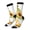 3 Black, variant on Sunflower Gnomes Crew Socks for Men & Women, Breathable Casual Athletic Ankle Socks