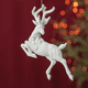 thumbnail image 4 of Árbol de Navidad creativo, accesorios de decoración del hogar, copo de nieve, alas de Ángel, adorno colgante de alce, 4 of 5