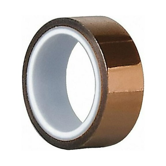 Tapecase Film Tape,2 in x 5 yd,Amber,2.5 mil 15C625