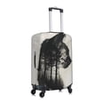 thumbnail image 3 of Daiia Double Exposure Cat Forest Luggage Cover, Thickened Washable Travel Luggage Covers, Elastic Unique Baggage Covers for 18-20 inch Luggage-X-Large, 3 of 9