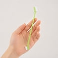 thumbnail image 1 of Cepillo de dientes para mascotas, cepillo de dientes para perros, cómodo, antideslizante, ergonómico, portátil, doble cabezal, fácil de limpiar para cachorros y mascotas pequeñas. Verde, 1 of 10