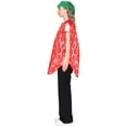 thumbnail image 4 of Adult Strawberry Costume Tunic with Matching Leaf Hat, Halloween Cosplay Costume Funny Fruit Cosplay Outfit for Themed Parties, Stage Performance and All Holiday Events, 4 of 6