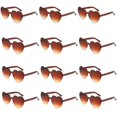 thumbnail image 1 of Gafas de sol en forma de corazón Gafas de corazón sin montura Gafas de sol divertidas y coloridas transparentes para el regalo de despedida de soltera de las mujeres (hy), 1 of 3
