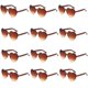 thumbnail image 1 of Gafas de sol en forma de corazón Gafas de corazón sin montura Gafas de sol divertidas y coloridas transparentes para el regalo de despedida de soltera de las mujeres (hy), 1 of 3