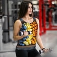 thumbnail image 6 of Rocae Halloween Fruit Platter for Women's Workout Tank Top Sleeveless Tops Athletic Tank Tops for Women-Large, 6 of 7