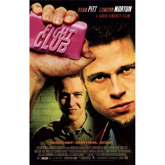 Pop Culture Graphics MOV215604 Fight Club Movie Poster, 11 x 17