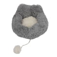 thumbnail image 4 of Plush Kennel,Cat Bed 2 Section Cat House Comfortable Cat Dog Beds Streamlined Design, 4 of 8