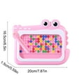 thumbnail image 3 of Loespoir Magnetic Drawing Board Set, Creative Pen and Board Toy, Educational Puzzle Activity for Artistic Expression and Learning, with Multiple Accessories(Pink), 3 of 6