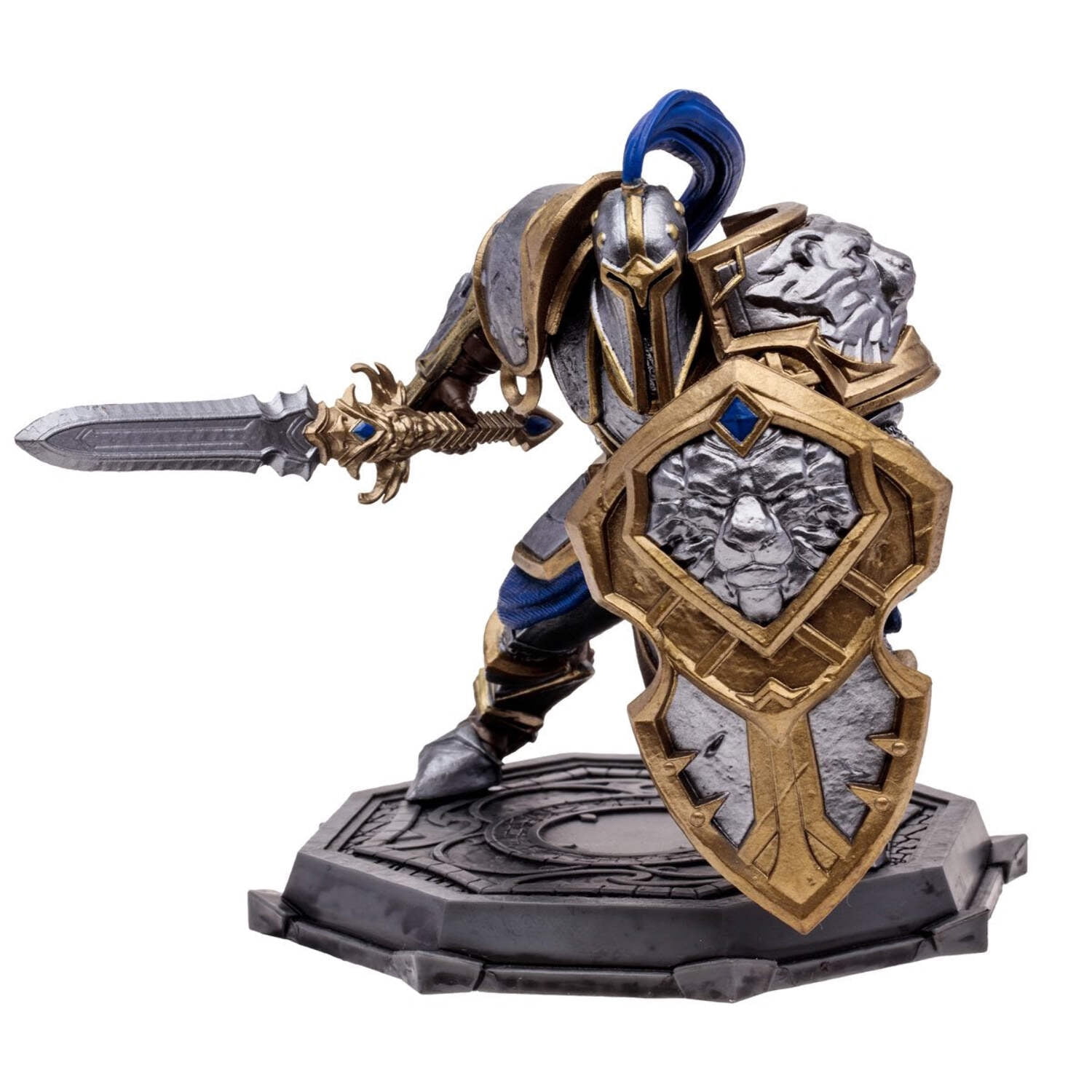 WoW Wave 1 Human Paladin Warrior 1:12 Scale Posed Figure