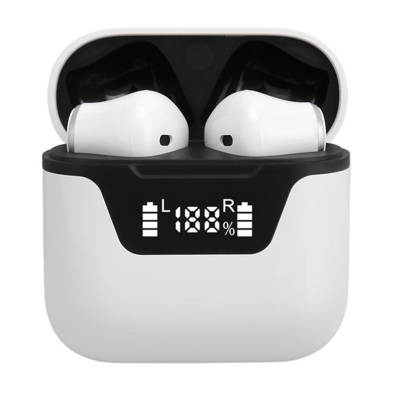 Language Translator Earbuds, Support 144 Languages Translation Translator Earbuds Powerful Translation Engine For Study White