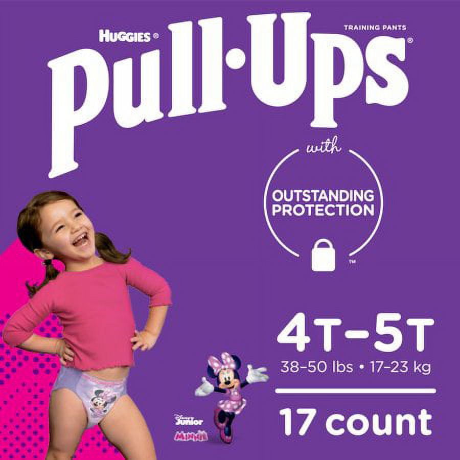 Pull Up Pants 4t-5t Girl (Pack of 3)