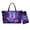 Butterfly Galaxy Daisy, variant on ZUXONGSY Cow Daisy Print 2 Pieces Handle Handbag and Wristlet Wallet for Women Large Top Handles Satchel Handbags Long Wallet, Top Handle Tote Bag with PU Purses for Tours Hiking