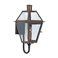 thumbnail image 2 of Quoizel Rue De Royal Medium Wall Lantern in Aged Copper, 2 of 2