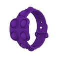 thumbnail image 1 of tredstone Bracelet à Bulles Fidget Réglable Push Pop Bracelet de Poignet en Silicone Anti-Stress, Violet, 1 of 8