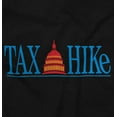 thumbnail image 2 of Tax Hike USA Political Opinion Plus Size Long Sleeve Graphic Tee Shirt Brisco Brands 2X, 2 of 5