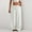 White, variant on Women's Baggy Summer Palazzo Pants Casual Loose Flowy Wide Leg Beach Pants with Pockets