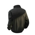 thumbnail image 3 of Lightweight Big and Tall Jackets for Men Zip Up Black Bomber Jacket Fall Winter Casual Plain Mens Clothing, 3 of 3