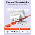 thumbnail image 3 of MUNBYN Bluetooth Thermal Label Printer RW403B Wireless 4x6 Shipping Label Printer for Small Business Compatible with Android, iPhone Windows Mac Chromebook Width 1.57"-4.25" (Grey), 3 of 9