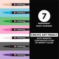 thumbnail image 3 of Sakura Permapaque Paint Markers - Assorted Bright Colors - 1.0 mm Markers Pens - 7 Pack, 3 of 9