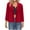 Red, variant on biudgviw Blazer Jackets for Women Formal Business Casual Long Sleeve Open Front Cardigan Plus Size Work Office Suit Outwear