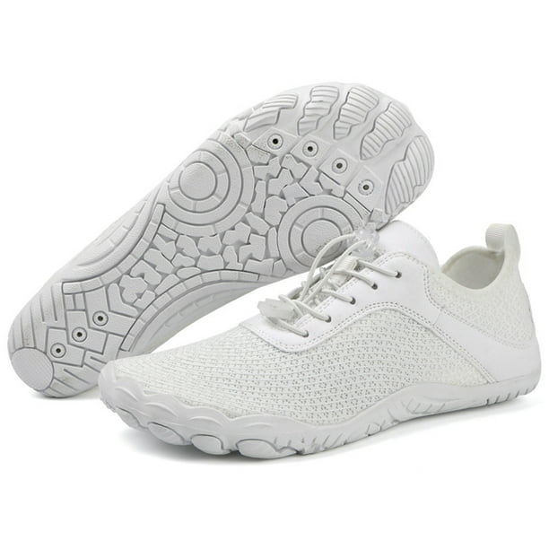 Zapatos Acuáticos FLhrweasw Secado Rápido para Playa Natación Surf Blanco 42