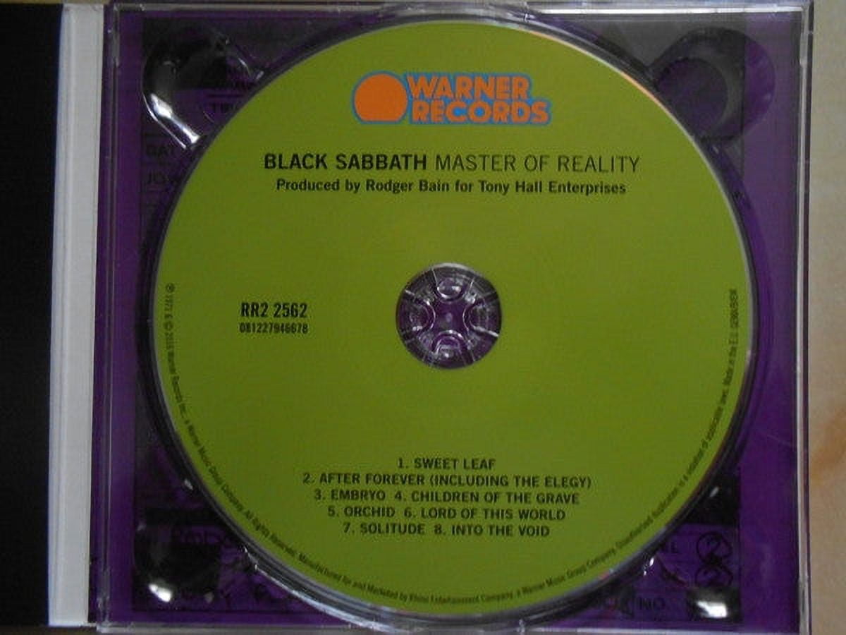 Black Sabbath - Master Of Reality - CD 