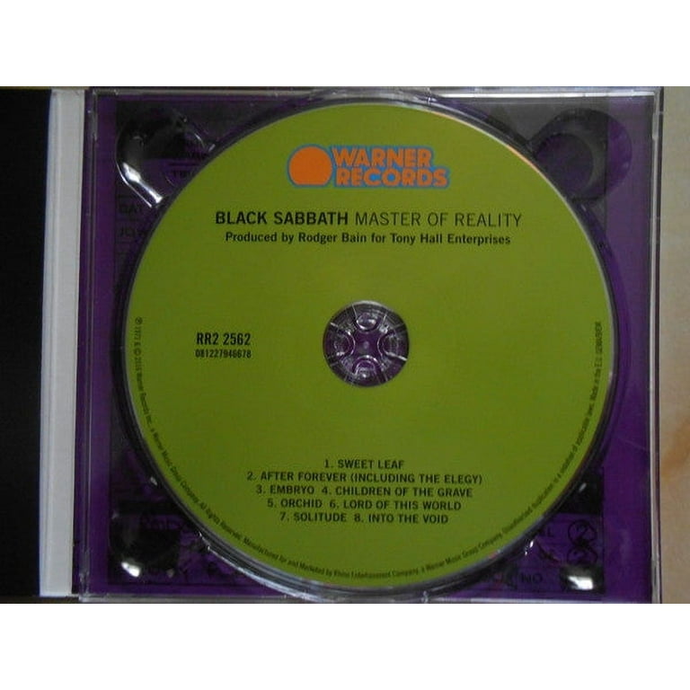Black Sabbath - Master Of Reality - Music & Performance - CD