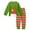 Green, variant on BJUTIR Boys Pajamas Toddler Kids Baby Boys Girls Pj'S Pajamas Christmas Santa Sleepwear T-Shirt Pants Outfits Clothes Set