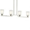 thumbnail image 4 of Transitional Four Light Chandelier-Brushed Nickel Finish Bailey Street Home 147-Bel-4187541, 4 of 7