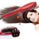 thumbnail image 1 of Cepillo alisador de cabello con iones negativos, color rojo, con cable giratorio de 360° para todo tipo de cabello., 1 of 5