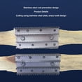 thumbnail image 4 of Rake,  Tooth Stainless Steel Plate Exquisite Polishing Tool 15 Inch Buffing Wheel Rake  for Compound Cleaning, 4 of 7