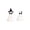 A001- Style A, variant on Halloween Ghost Decorations 2 Pack, Cute Ghost Decor for Indoor Home, Spooky Standing Ghost Figurines for Halloween Party Decor, Mantel Shelf Tabletop and Countertop Display