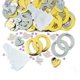thumbnail image 1 of Amscan - Confeti Diseño Jumbo Bridal Bells - Pack de 6 (Dorado, Plateado), 1 of 2