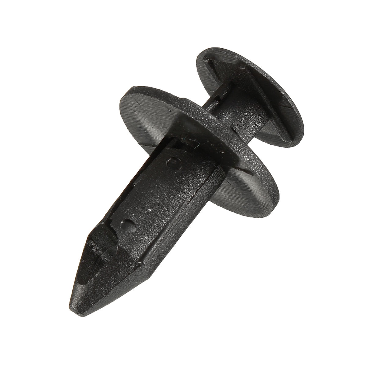 100Pcs 8mm Car Hole Nylon Plastic Rivets Fastener Fender Bumper Push