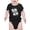 Black, variant on Jim Henson-Inspired Sid the Science Kid Character Graphic Baby's Bodysuit