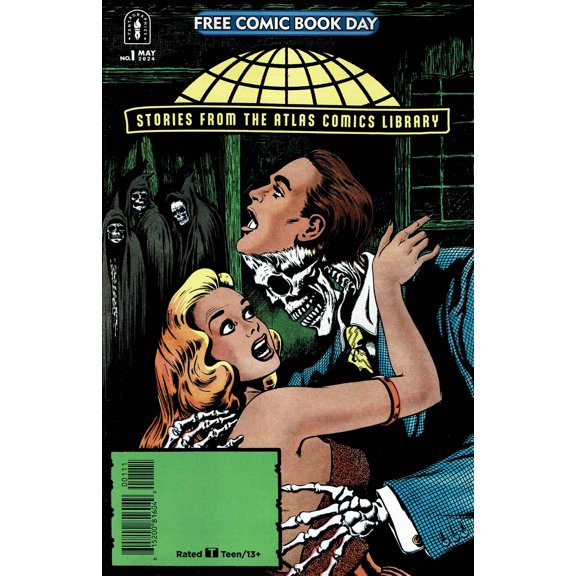 Marvel and Fantagraphics presents Stories From the Atlas Comics Library: FCBD 2024 #1 VF ; Fantagraphics Comic Book