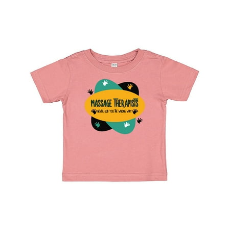 

Inktastic Colorful Massage Therapists Hands Rub Gift Baby Boy or Baby Girl T-Shirt