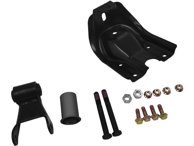 2PCS 722-015 Front Leaf Spring Shackle Bracket Kit Compatible