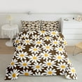 thumbnail image 2 of Feelyou Vibrant Groovy Floral Full Size Comforter Sets, Rustic Farmhouse Botanical Bedding Comforter Set, Teen Kid Child Reversible Bedding Sets, Ultra Soft Home Decor, 3-Piece, 2 of 8