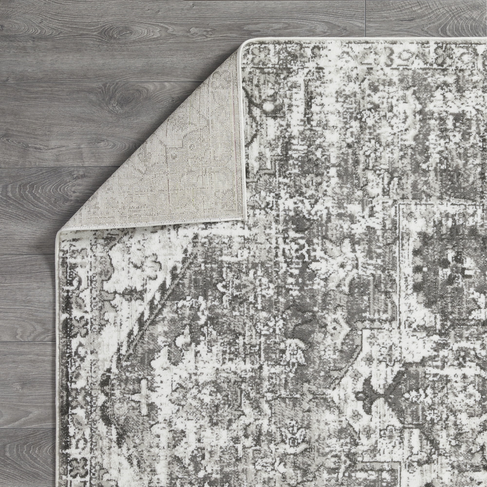 Loomaknoti Rhane Alemern 9' x 12' Gray Oriental Indoor Area Rug