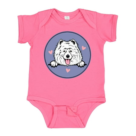 

Inktastic Samoyed Dog Lover Gifts Gift Baby Girl Bodysuit