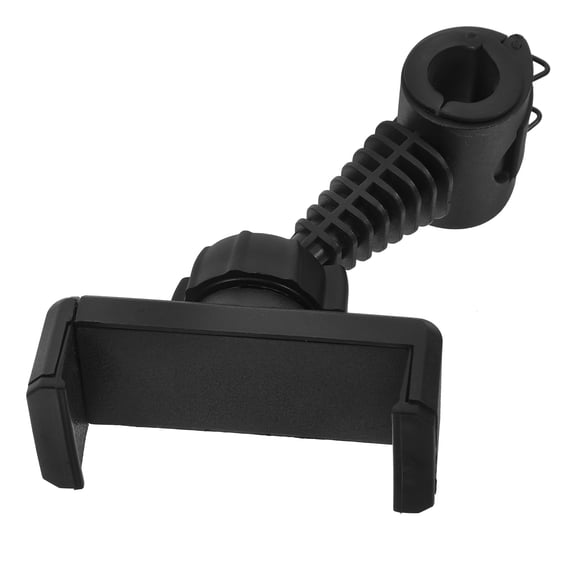 WRISTBIQUE Car Phone Holder Mount, Black ABS, Rotatable, Back Seats, Hands-Free Video Watching