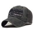 thumbnail image 3 of Gorra de béisbol lavada, gorra completa, gorra parasol para moler, gorra de béisbol para hombres y mujeres, 3 of 6